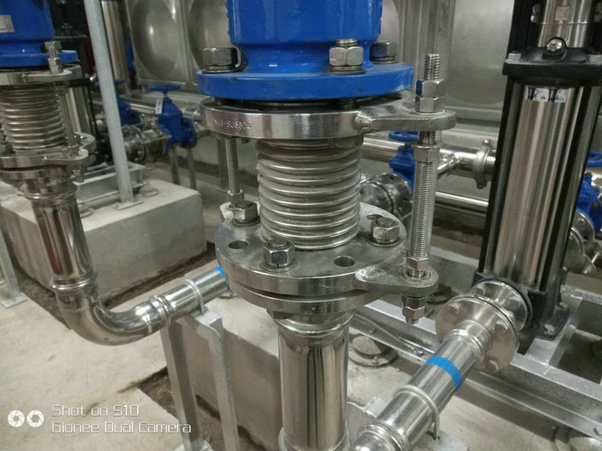 自來水廠泵用減震補償器