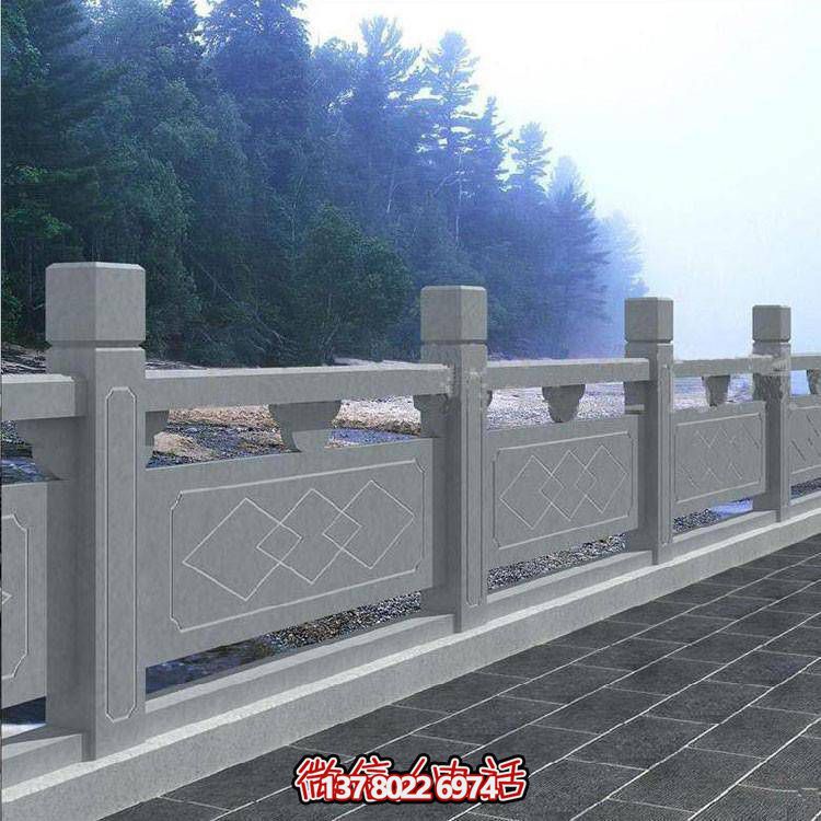 大理石石雕景觀(guān)戶(hù)外園林圍欄雕塑