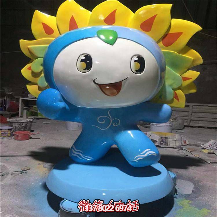 玻璃鋼卡通人物雕塑，點亮游樂場的歡樂