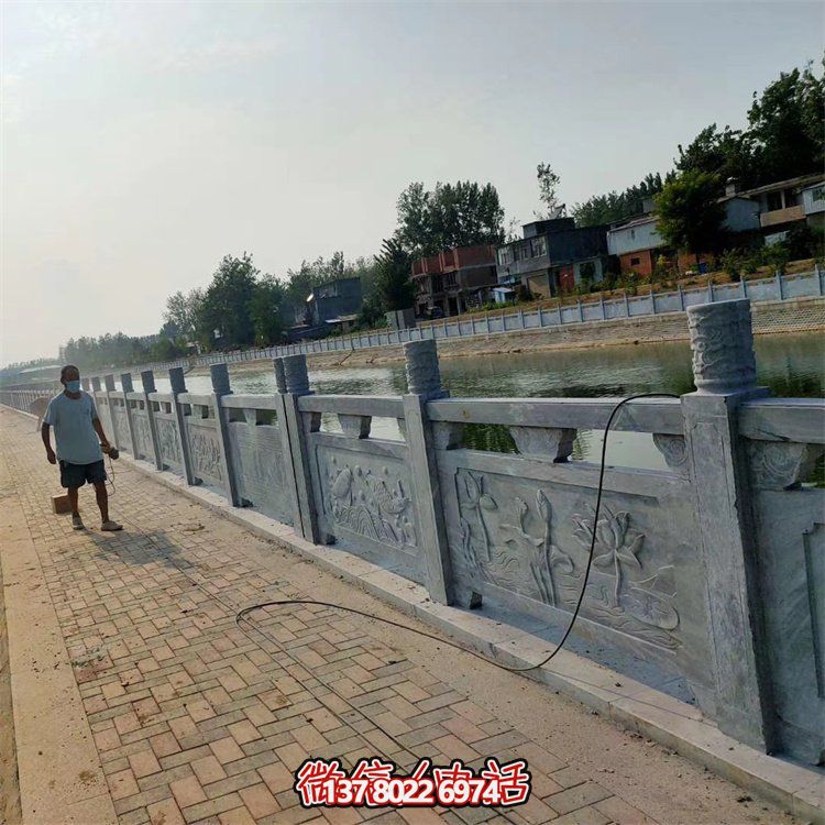 唯美的大理石欄桿雕塑，為園林景觀增添絕美風(fēng)采