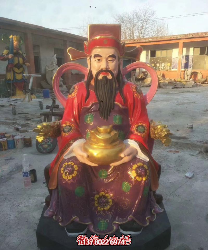 專業(yè)制作玻璃鋼財神雕塑——給你不一樣的財運(yùn)