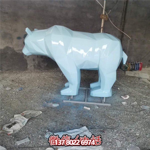 玻璃鋼幾何雕塑，裝飾動(dòng)物園園林和戶(hù)外空間