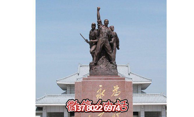 廣場抗戰(zhàn)時期人物紀(jì)念銅雕抗戰(zhàn)雕塑 廣場抗戰(zhàn)時期人物紀(jì)念銅雕抗戰(zhàn)雕塑