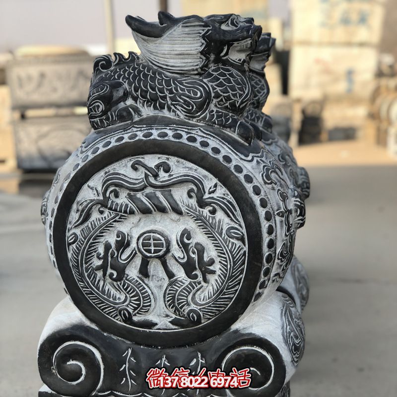 石雕門墩抱鼓石一對(duì)家用門口青石仿古做舊石鼓石墩貔貅雕塑 石雕門墩抱鼓石一對(duì)家用門口青石仿古做舊石鼓石墩貔貅雕塑