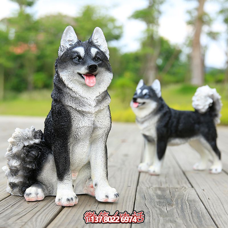 狗雕塑公園玻璃鋼仿真動物狗雕塑 狗雕塑公園玻璃鋼仿真動物狗雕塑